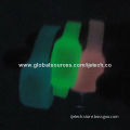 Glowing Anti-mosquito silicone wristbands, can keep mosquitoes away, measures 202 x 12 x 2.0mm